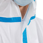 후드 클리닉 유니폼과 FDA 하얗 버릴 수 있는 상하가 붙은 작업복